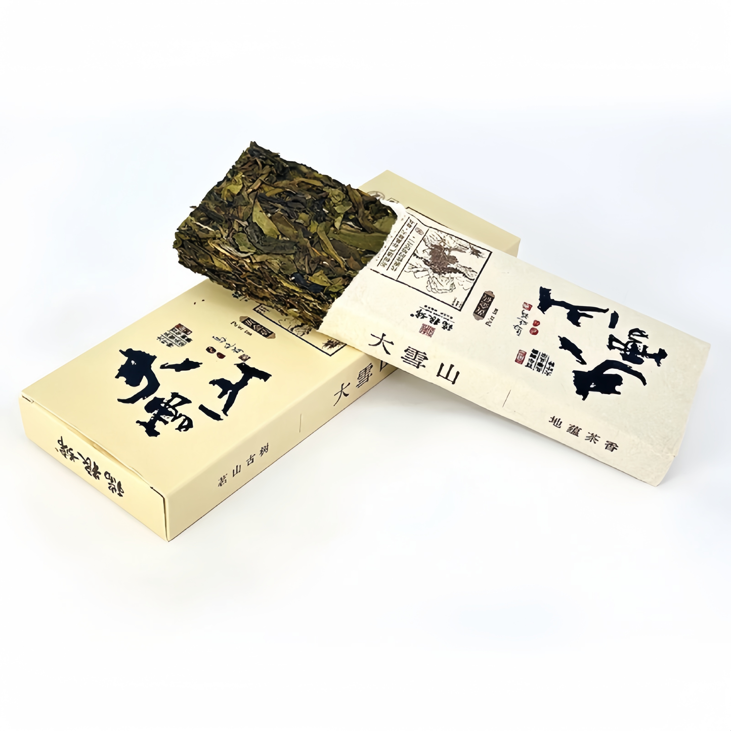 2021 Da Xue Shan Gold Bar Raw Pu-Erh Tea